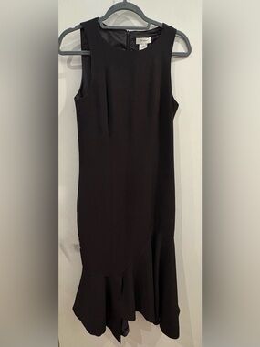 JAYGODFREY Black Sleeveless Sheath Dress